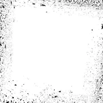 Grunge frame illustration. Stock Illustration