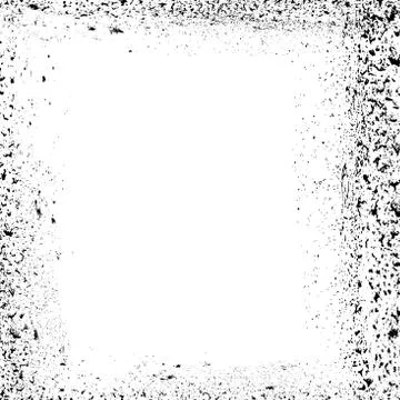 Grunge frame illustration. Stock Illustration