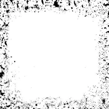 Grunge frame illustration. Stock Illustration
