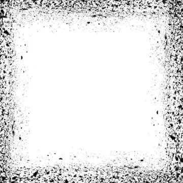 Grunge frame illustration. Stock Illustration