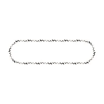 Grunge frame rectangle wave outline elongated texture element border shape .. Stock Illustration