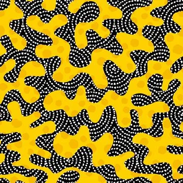 Grunge Geometric Vector Seamless Pattern made in ethnic style. African Stock Illustration