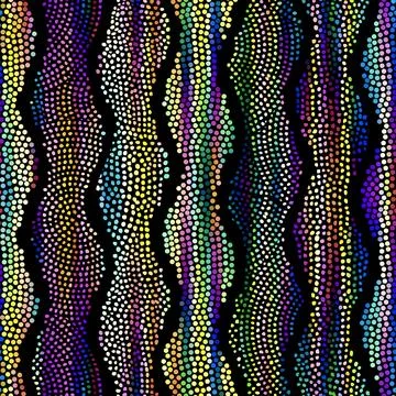 Grunge Geometric Vector Seamless Pattern made in ethnic style. African tradit Stock Illustration