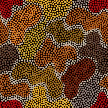 Grunge Geometric Vector Seamless Pattern made in ethnic style. African trad.. Stock Illustration