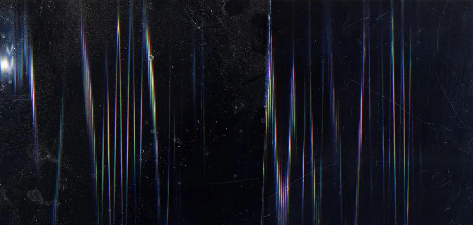 Grunge glitch background broken screen texture Illustrazione stock