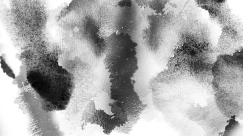 Grunge gray spots, blobs appear on a white background. Stock Footage 107569509
