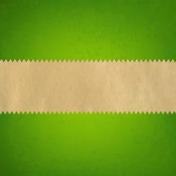 Grunge green paper background Stock Illustration