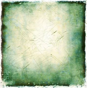 Grunge green texture background Stock Illustration