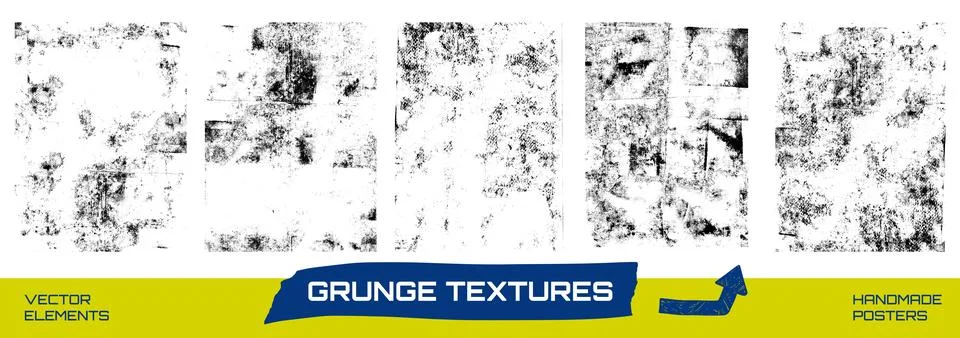 Grunge gritty texture with messy scratch for poster background. Distressed Illustrazione stock
