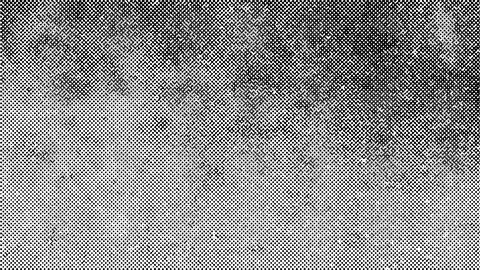 Grunge halftone abstract background. Small dots vector texture. 16x9 Illustrazione stock
