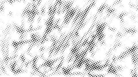 Grunge halftone background. Dirty comic pixelated texture. Abstract spotted and Stock Illustration