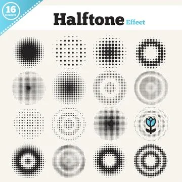 Grunge halftone background Stock Illustration