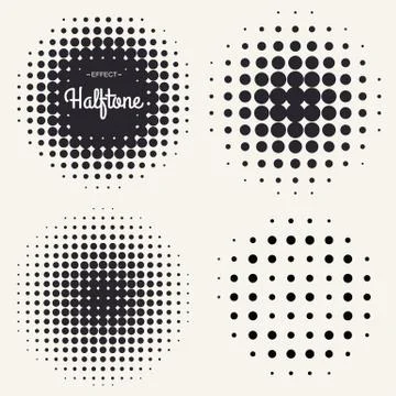 Grunge halftone background Stock Illustration