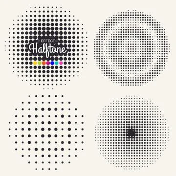 Grunge halftone background Stock Illustration