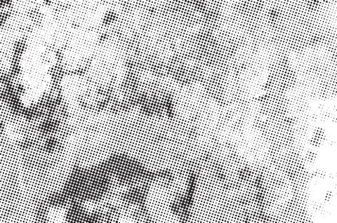 Grunge halftone dots background Stock Illustration