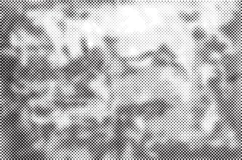Grunge halftone dots background Stock Illustration