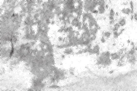 Grunge halftone dots background Stock Illustration