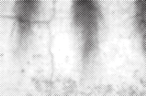 Grunge halftone dots background Stock Illustration