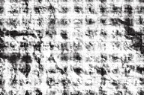 Grunge halftone dots background Stock Illustration