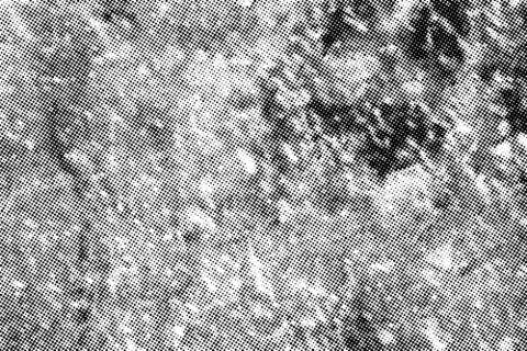 Grunge halftone dots vector texture overlay Stock Illustration