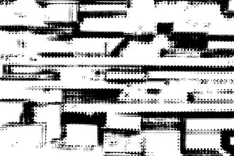 Grunge halftone Stock Illustration