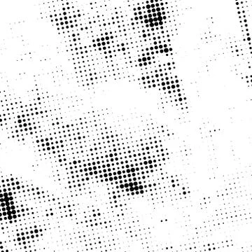Grunge Halftone Overlay Stock Illustration