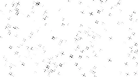 Grunge halftone texture. Comic pixelated spots and drops. Dirty white and black Stock Illustration
