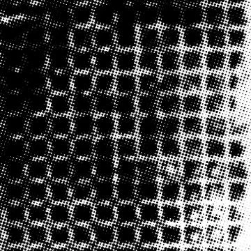 Grunge Halftone Texture Stock Illustration