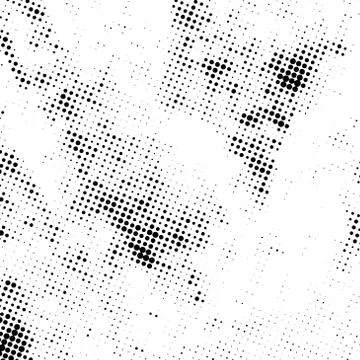 Grunge Halftone Texture Stock Illustration