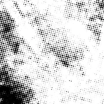 Grunge Halftone Texture Stock Illustration