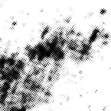 Grunge Halftone Texture Stock Illustration
