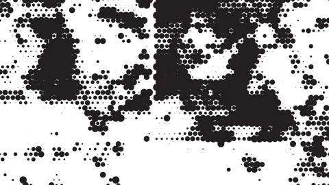 Grunge Halftone Texture White Stock Footage 159122422