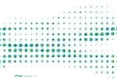 Grunge halftone vector background Stock Illustration