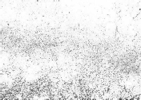 Grunge halftone vector ink background Stock Illustration