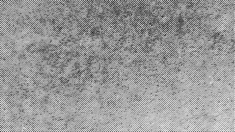 Grunge halftone vector offset black ink background 16x9. Concrete wall Stock Illustration