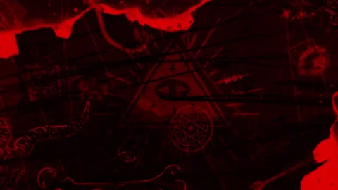 Grunge Horror Transitions Pack red for scary scenes Stock Footage 314128900