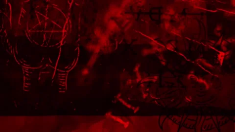 Grunge Horror Transitions Pack red for scary scenes Stock Footage 314128901