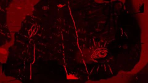 Grunge Horror Transitions Pack red for scary scenes Stock Footage 314128903