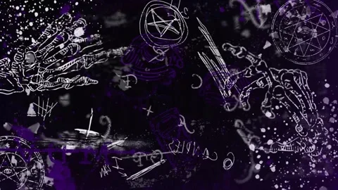 Grunge Horror Transitions Pack red for scary scenes Stock Footage 314128904