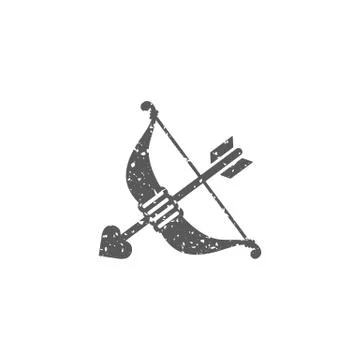Grunge icon - Arrow Stock Illustration