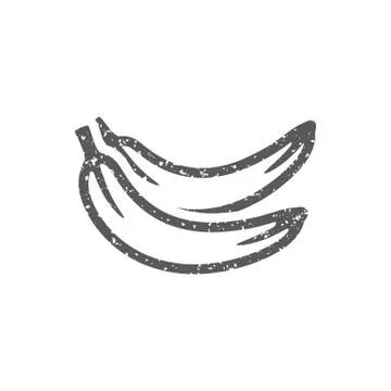 Grunge icon - Banana Stock Illustration