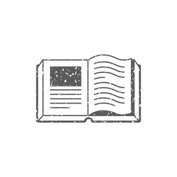 Grunge icon - Books Stock Illustration