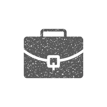 Grunge icon - Briefcase Stock Illustration