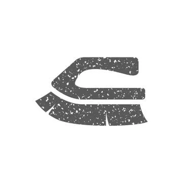 Grunge icon - Brush Stock Illustration