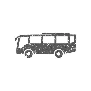 Grunge icon - Bus Stock Illustration