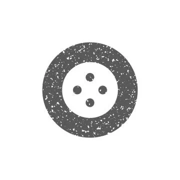 Grunge icon - Button Stock Illustration