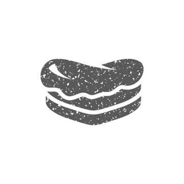 Grunge icon - Cake Stock Illustration