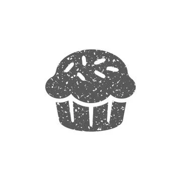 Grunge icon - Cake Stock Illustration
