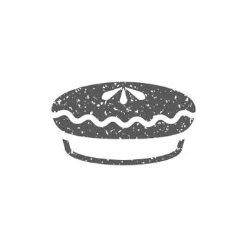 Grunge icon - Cake Stock Illustration