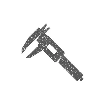 Grunge icon - Caliper Stock Illustration